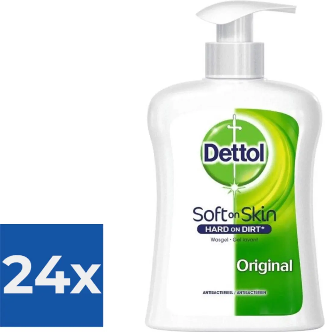 Dettol Original Antibacterieel Handzeep 250ml - 24 Stuks