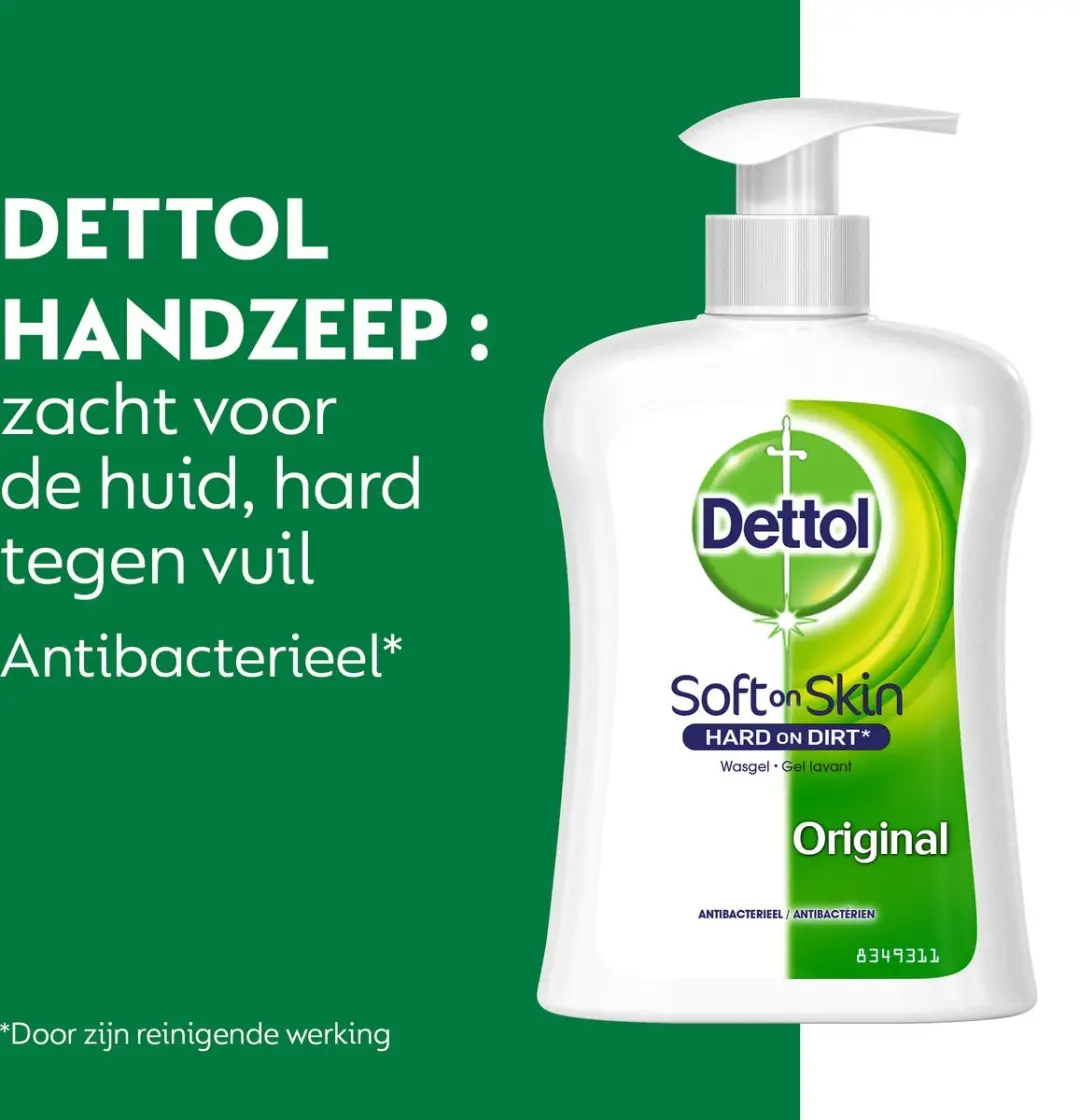 Dettol Original Antibacterieel Handzeep 250ml - 24 Stuks