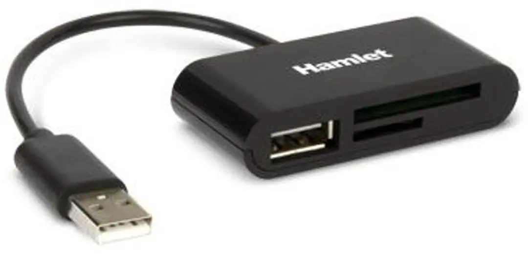 Hamlet XZR101UA Geheugenkaartlezer USB 2.0