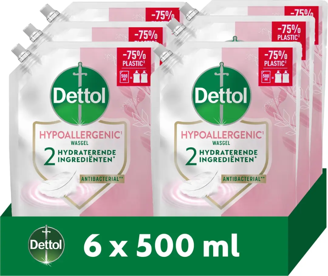 Dettol Handzeep Navulling Sensitive 3000ml