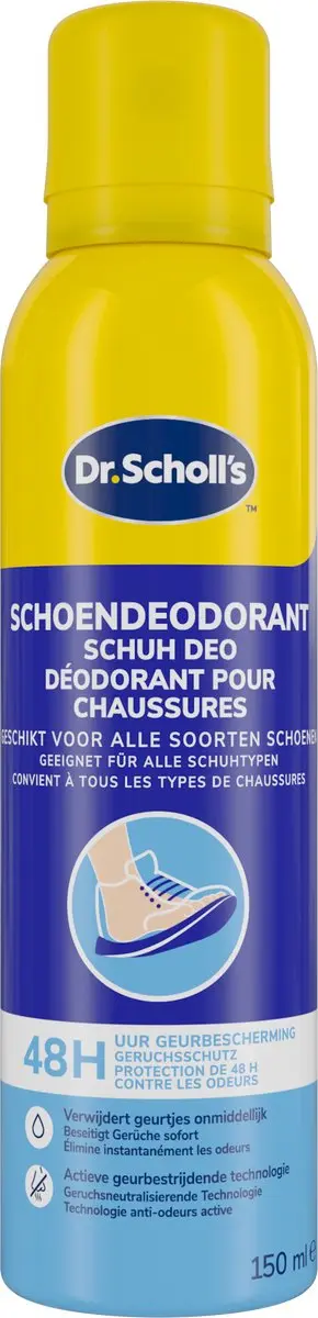 Scholl Schoenenspray Deodorant 150ml