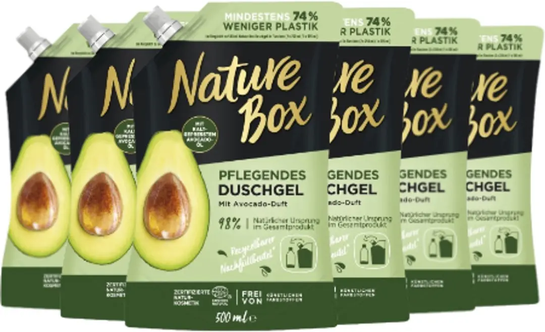 Nature Box Avocado Douchegel Refill 3000ml
