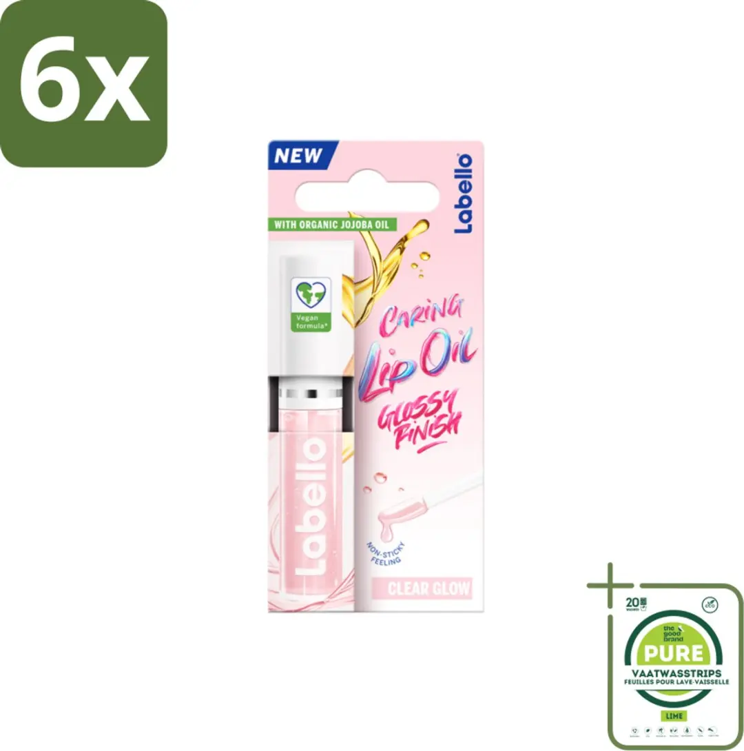 Labello Caring Lip Oil Clear Gloss 5,5ml