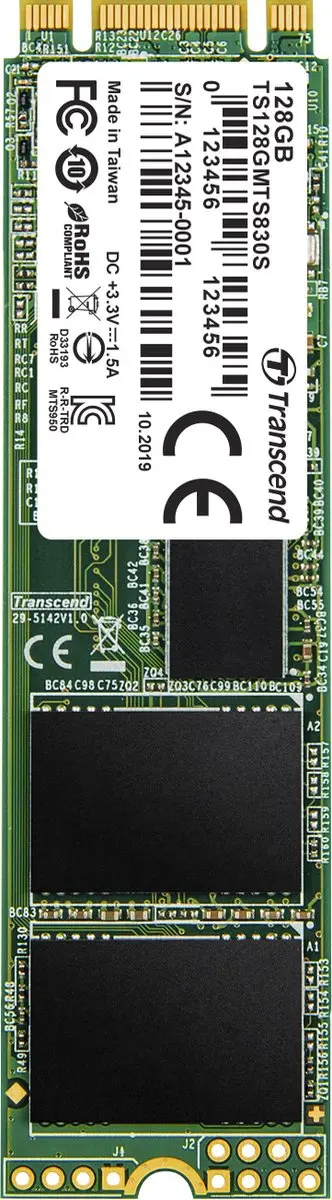 Transcend 830S M.2 SSD 128GB