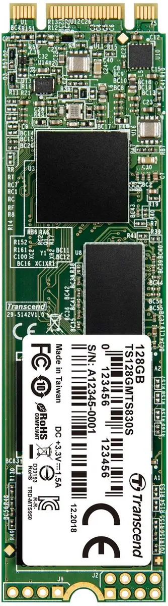 Transcend 830S M.2 SSD 128GB - TS128GMTS830S