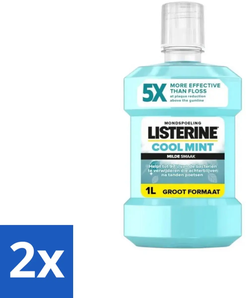 Listerine Cool Mint Mondwater 2000ml