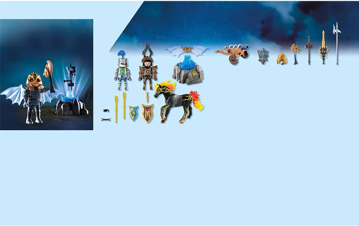Playmobil Novelmore Gepantserde Bewakers 71645 - Multicolor