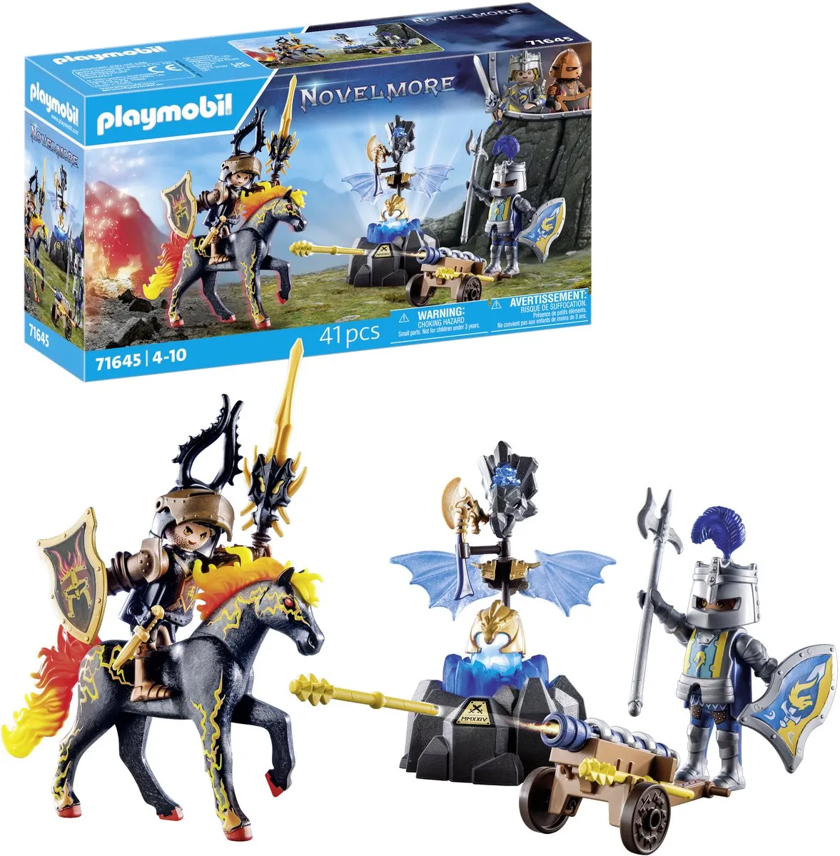 Playmobil Novelmore Gepantserde Bewakers 71645 - Multicolor