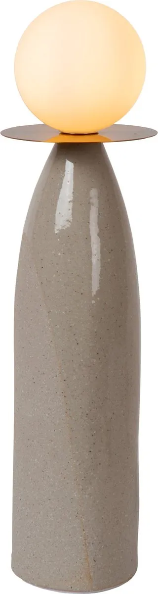 Lucide Figaro Tafellamp - Ø12cm H45cm Grijs