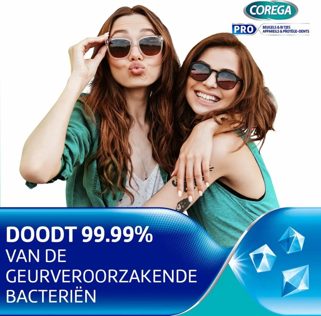 Corega Pro Beugels & Bitjes 30 tabletten - 3 Stuks