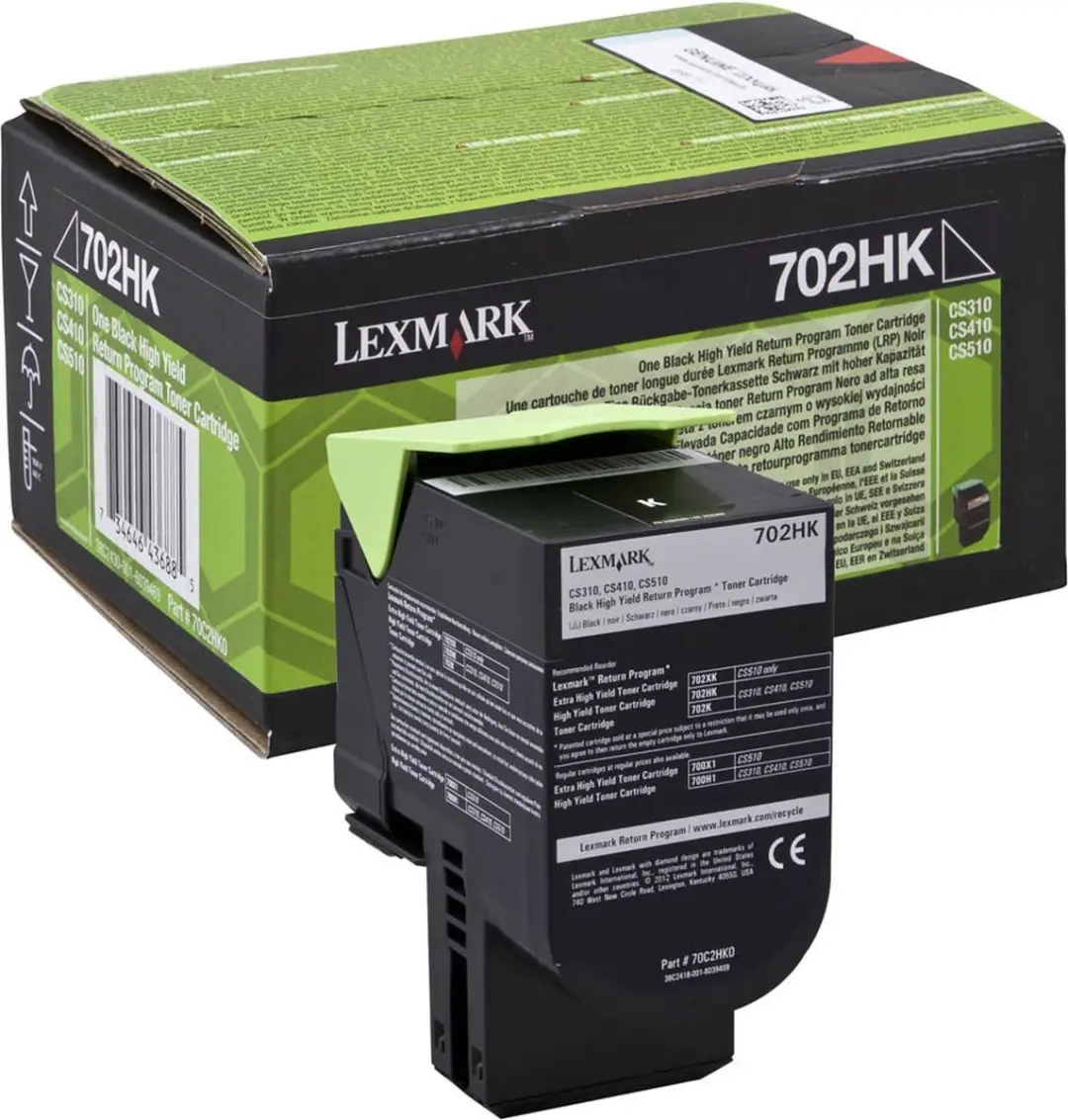 Lexmark 702HK R Tonercartridge