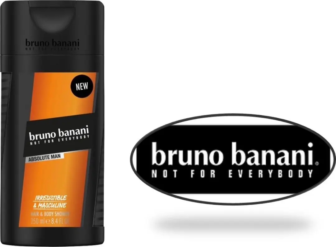 Bruno Banani Absolute Man Douchegel 250ml - 5 Stuks