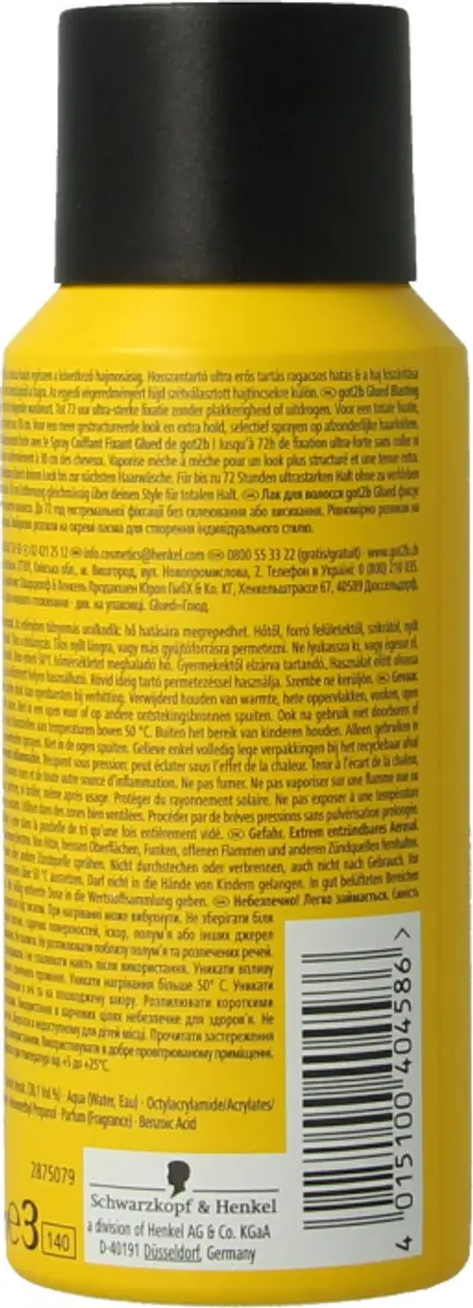 Got2b Glued Blasting Freeze Haarlak 100ml