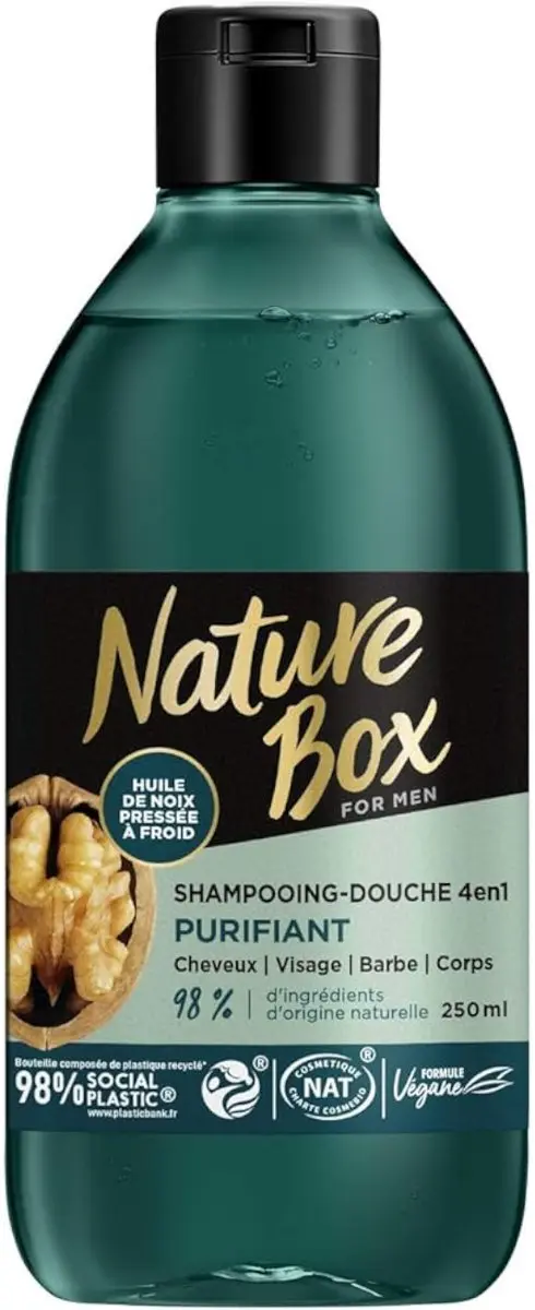 Nature Box 4-in-1 Reinigingsgel & Shampoo 250ml