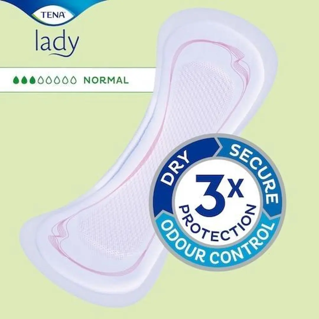 TENA Discreet Normal Incontinentie Maandverband M - 24 Stuks