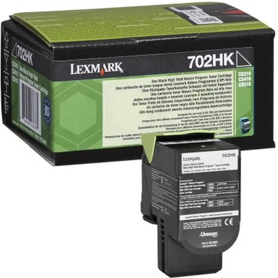 Lexmark 70C2HKE Toner - Zwart