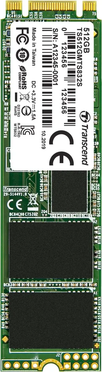 Transcend 832S TS512GMTS832S M.2 SSD 512GB