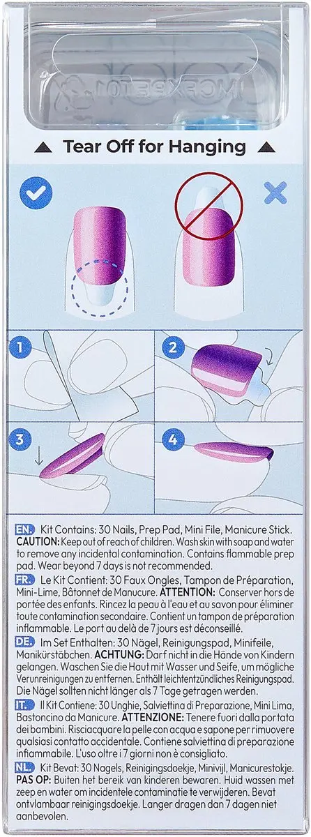imPRESS Color FX Levels Kunstnagels - 30 Stuks