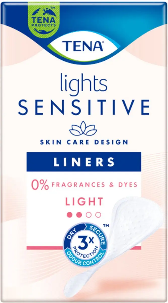 TENA Lights Sensitive Light Inlegkruisjes 140 Stuks