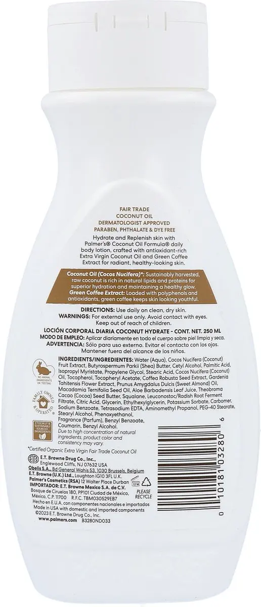 Palmers Coconut Oil Bodylotion 250ml