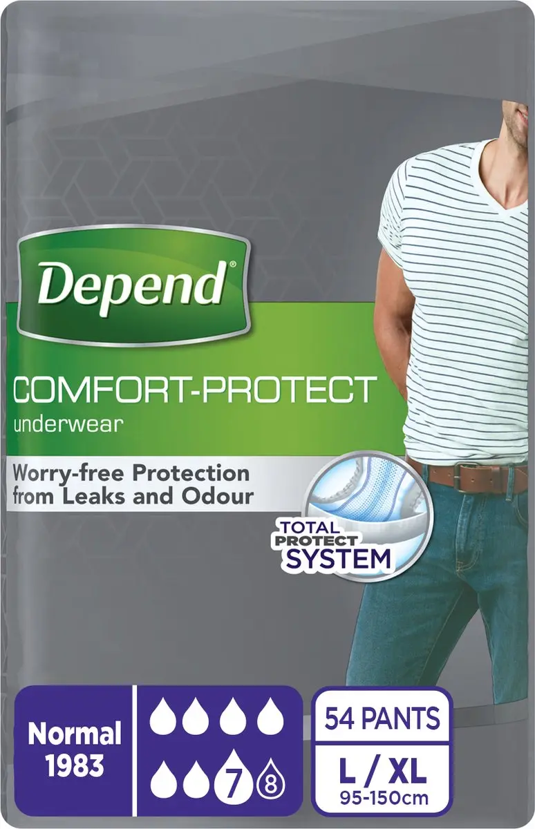 Depend Normal Incontinentiebroekjes L/XL