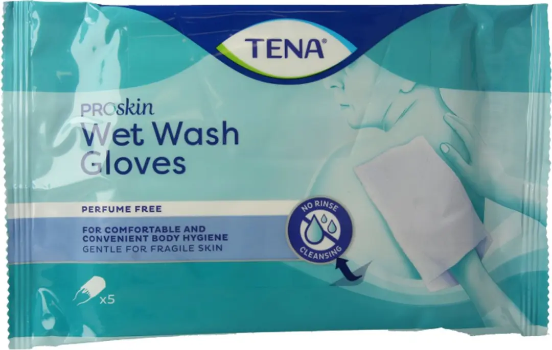 TENA ProSkin Natte Wasdoekjes - 5 Stuks