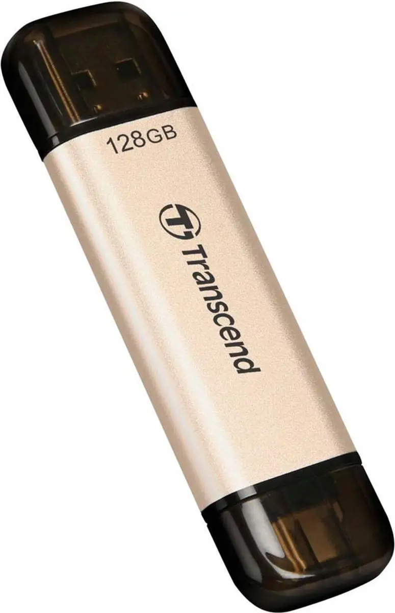 Transcend JetFlash 930C USB-stick 128GB - Goud