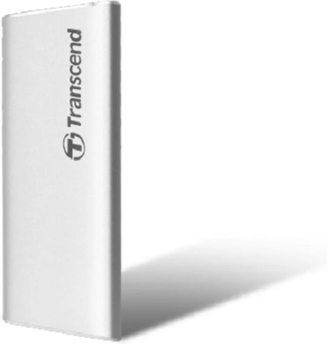 Transcend ESD260C Externe SSD 1TB - USB-C/USB-A - Zilver