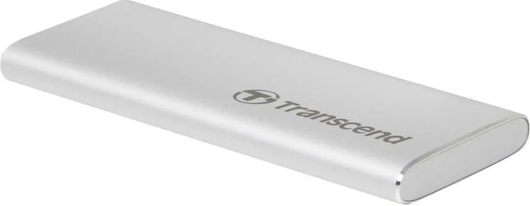 Transcend ESD260C Externe SSD 1TB - USB-C/USB-A - Zilver