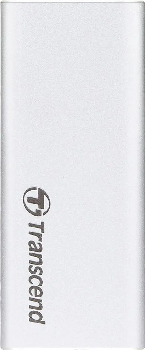 Transcend ESD260C Externe SSD 1TB - USB-C/USB-A - Zilver - afbeelding 6 van 6