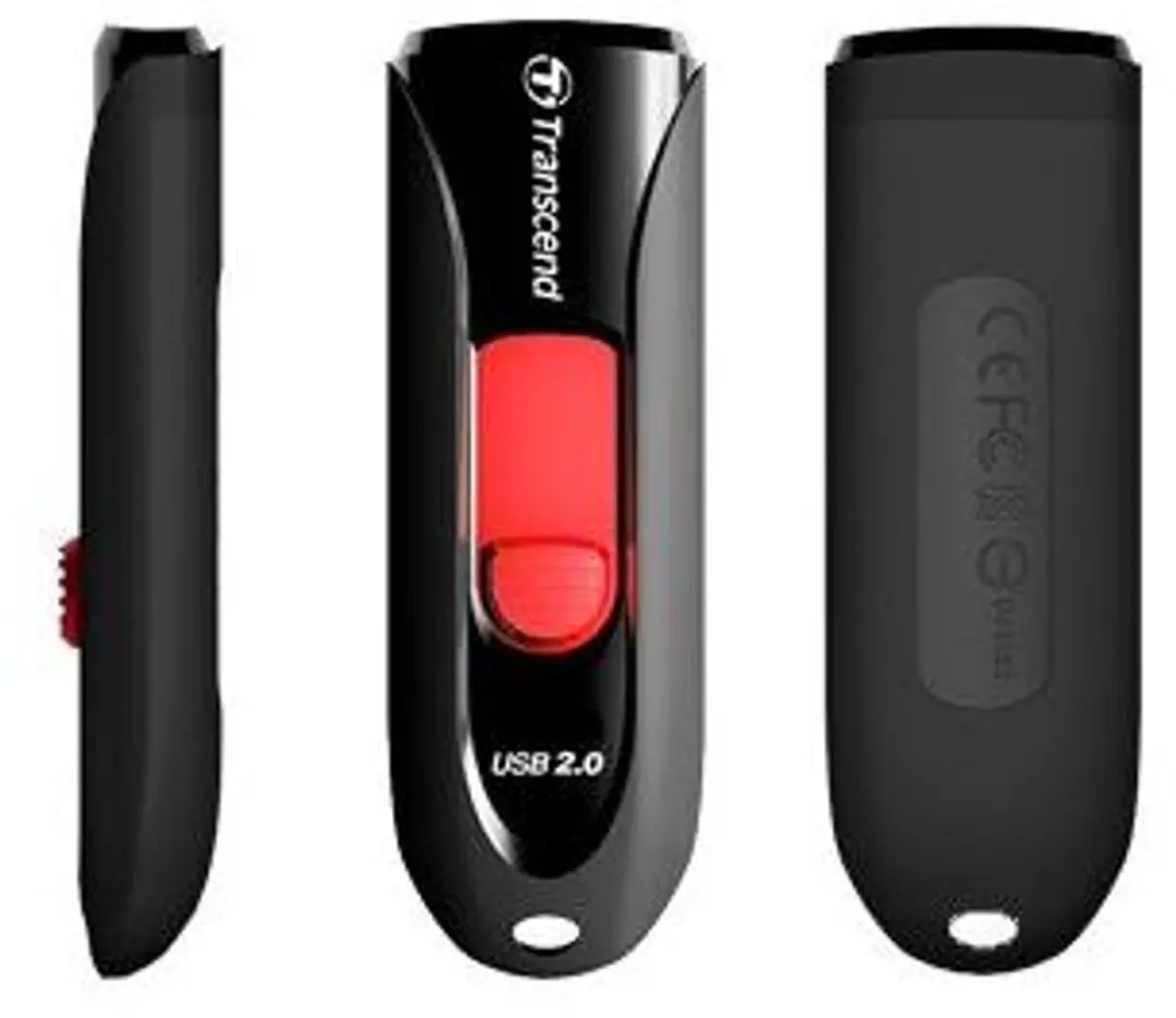 Transcend JetFlash 590K USB-stick 32GB - Zwart