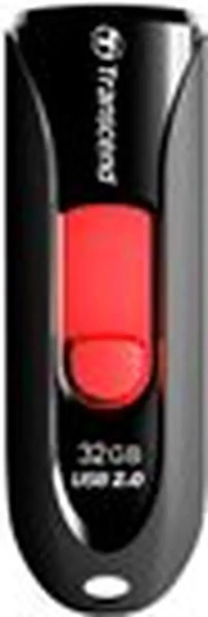 Transcend JetFlash 590K USB-stick 32GB - Zwart - afbeelding 6 van 6