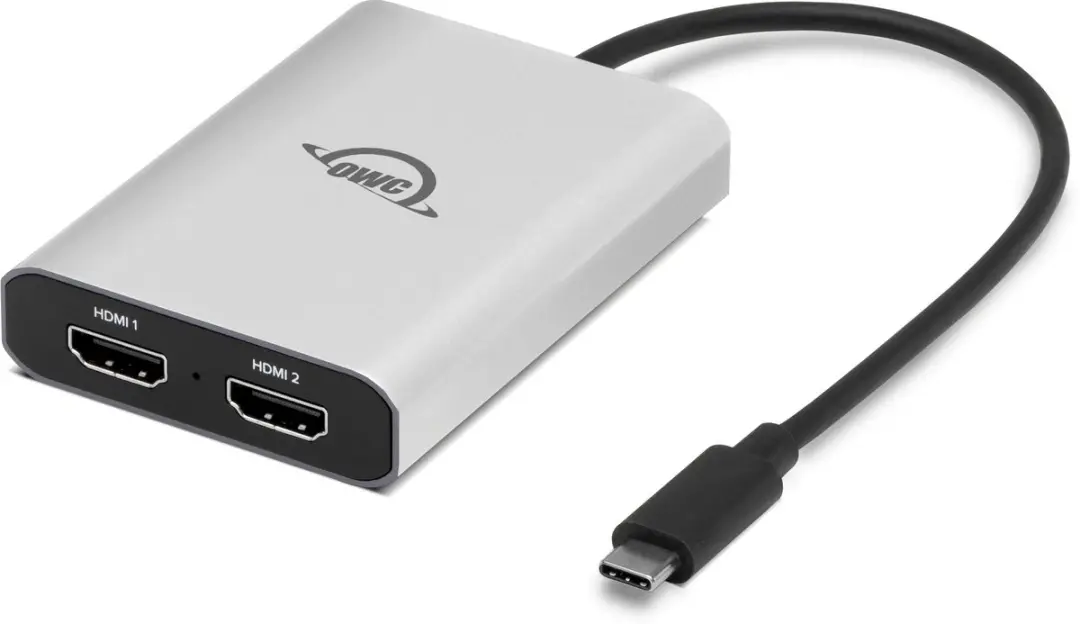 OWC USB-C Dual HDMI 4K DisplayLink Adapter OWCCADPDL2HDMIQ