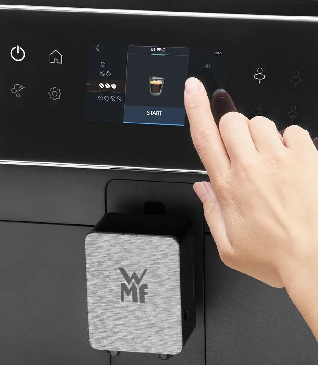 WMF Perfection 740 Volautomatische Koffiemachine - 15 Programma's - Zwart