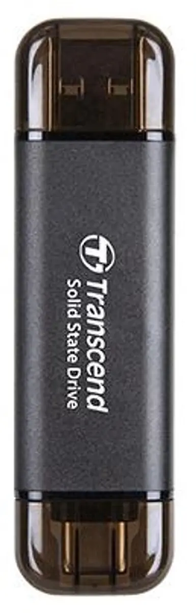 Transcend ESD310C Externe SSD 512GB - USB 3.2 Gen 2 - Zwart