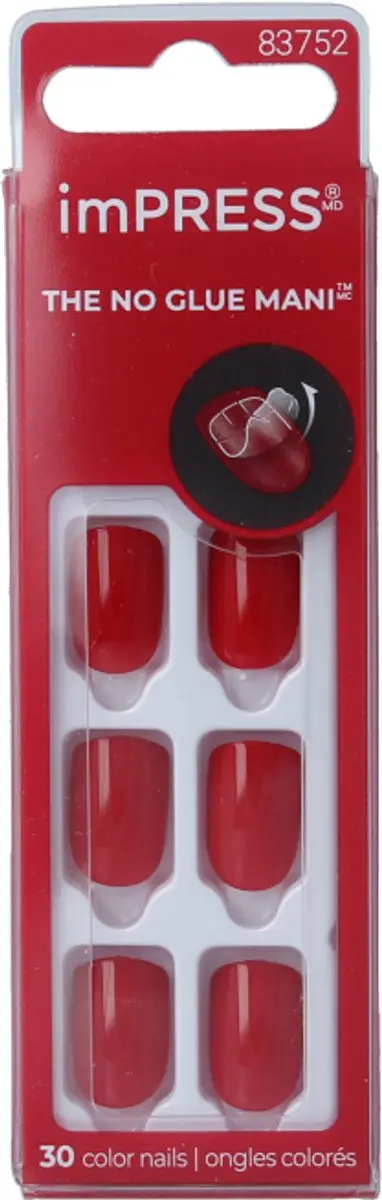 imPRESS Color Kunstnagels Reddy Or Not