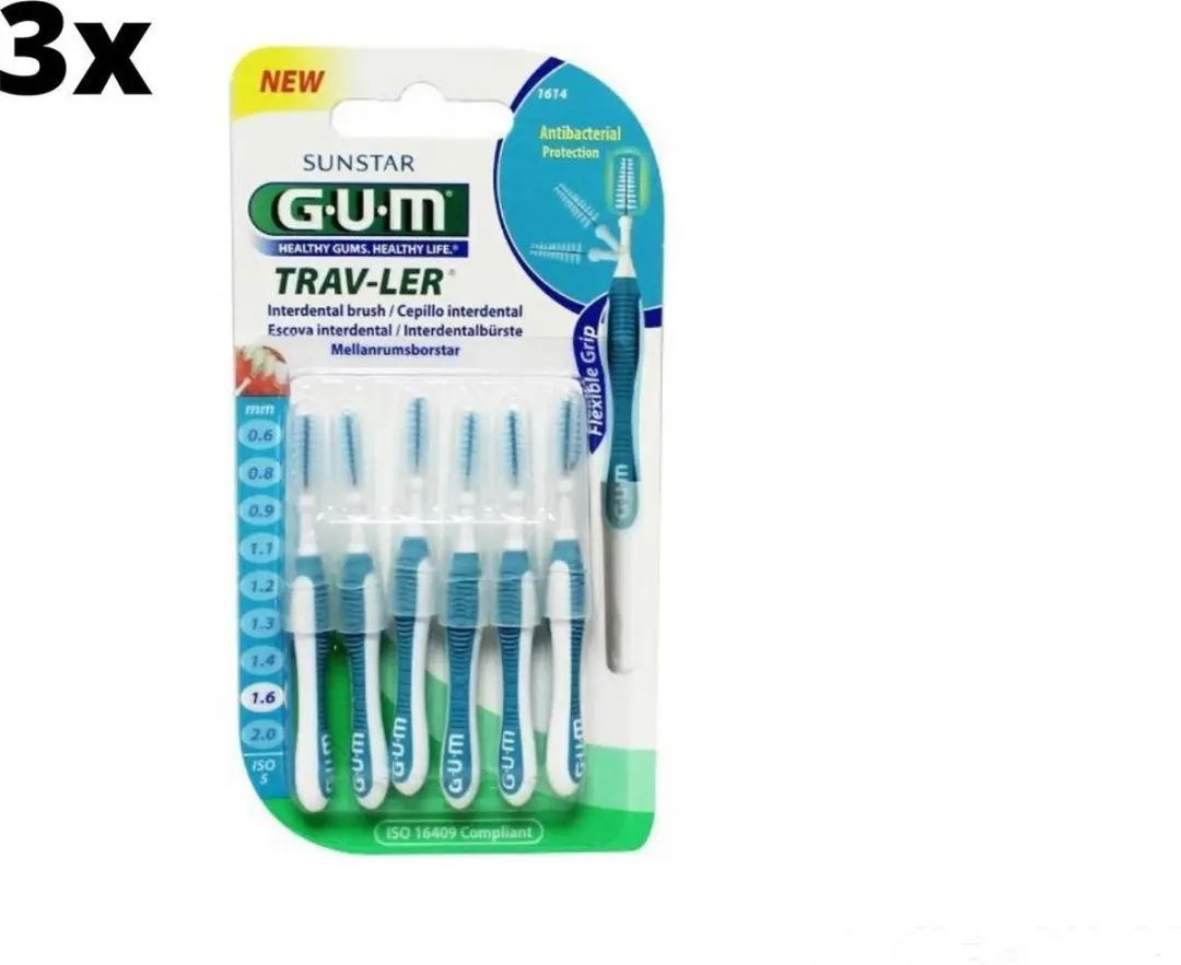 Gum Travler Ragers 1.6mm Blauw