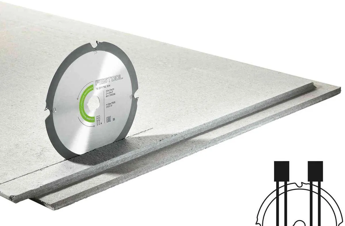 Festool Cirkelzaagblad ABRASIEF MATERIA 160mm - 1,8mm - 20mm As