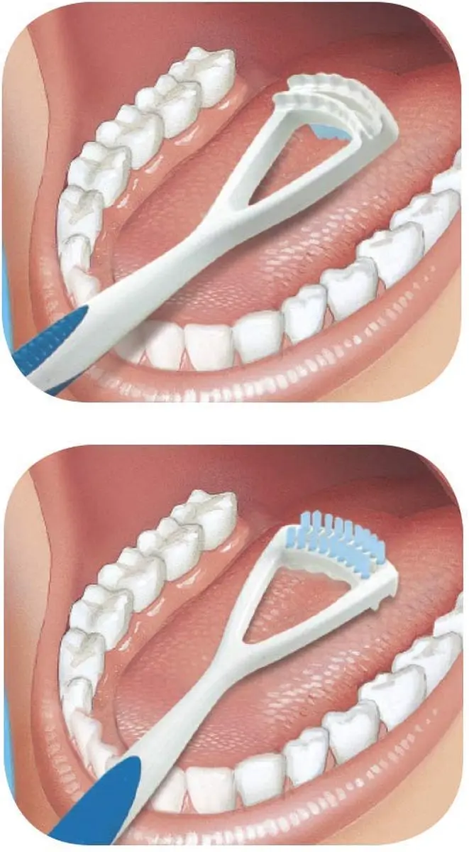 Gum Tongue Cleaner Antibacterieel