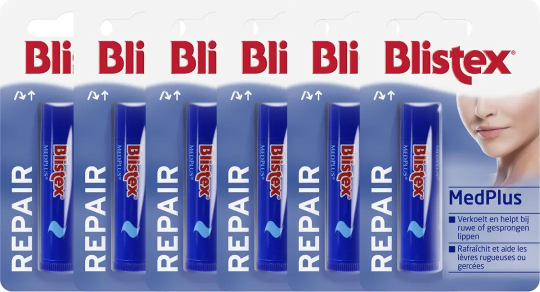 Blistex MedPlus Lippenbalsem - 6 Stuks