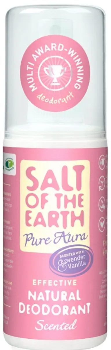Salt of the Earth Pure Aura Lavendel Vanille Deodorant 100ml