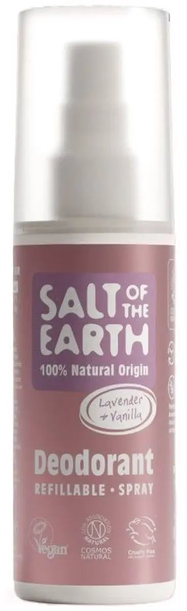 Salt of the Earth Pure Aura Lavendel Vanille Deodorant 100ml