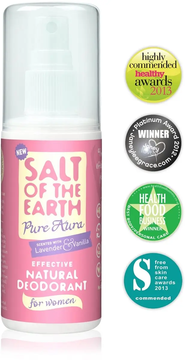 Salt of the Earth Pure Aura Lavendel Vanille Deodorant 100ml