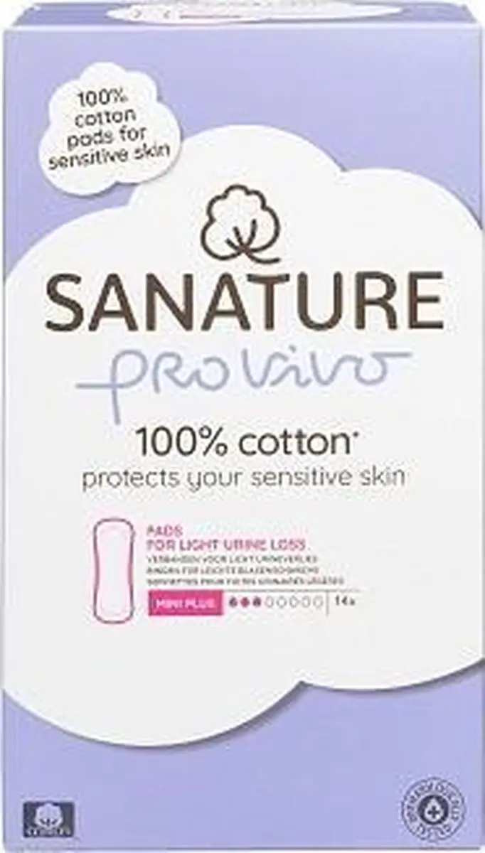 Sanature Incontinentieverband Mini Plus Pro Vivo - 14 Stuks