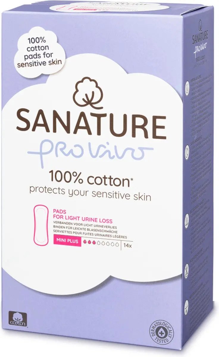 Sanature Incontinentieverband Mini Plus Pro Vivo - 14 Stuks