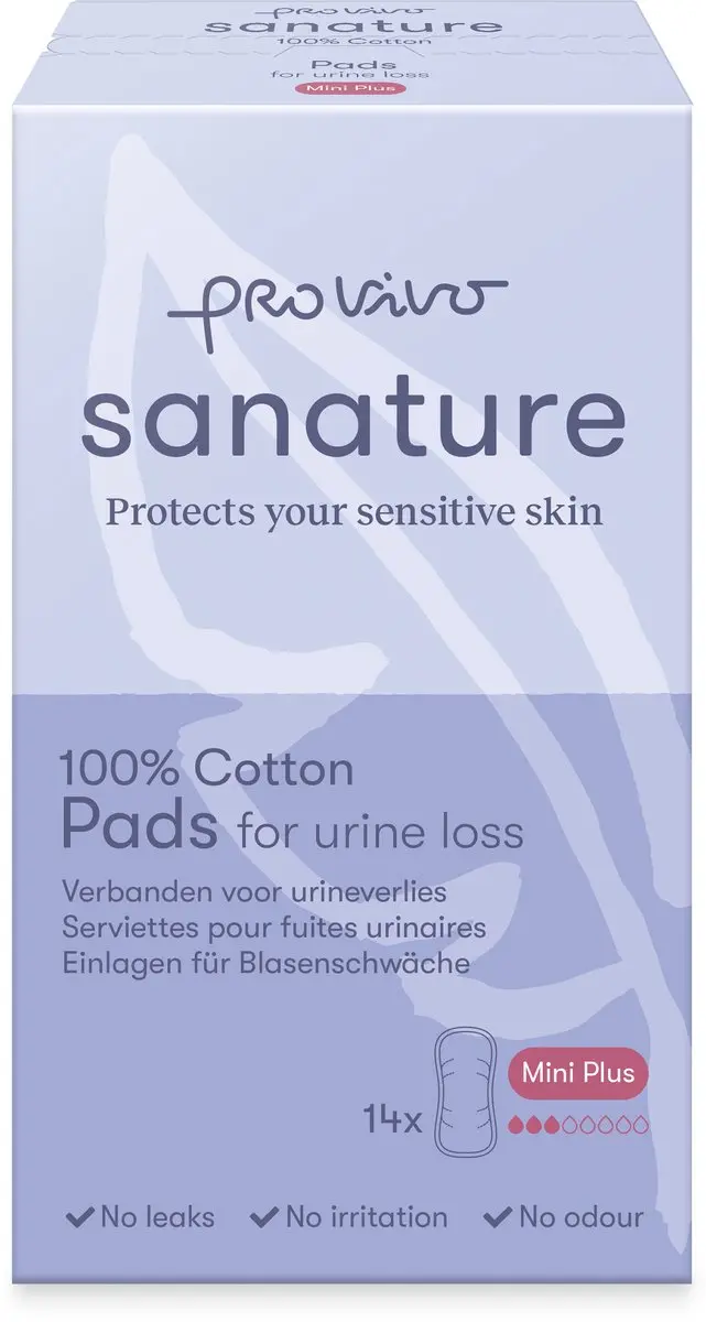 Sanature Incontinentieverband Mini Plus Pro Vivo - 14 Stuks