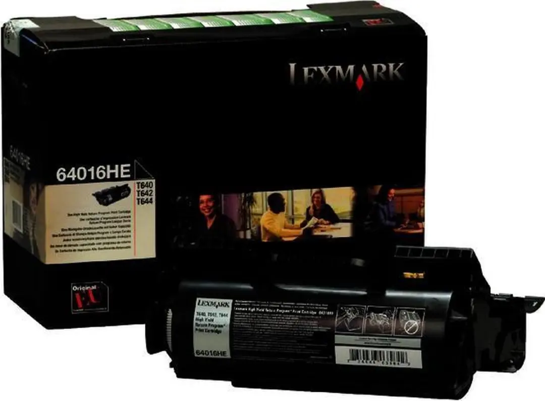Lexmark 64016HE Tonercartridge Zwart - 21.000 pagina's