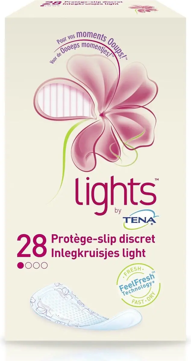 TENA Lights Liner Light 140 Stuks