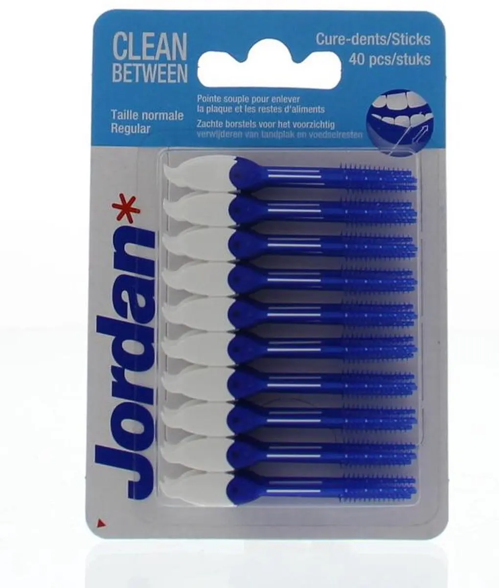 Jordan Clean Between Sticks Tandenstokers - 40 Stuks