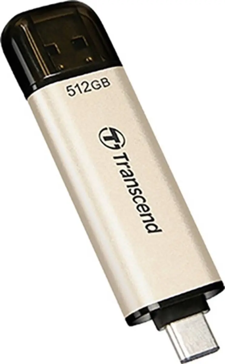 Transcend JetFlash 930C USB-stick 512GB - Goud